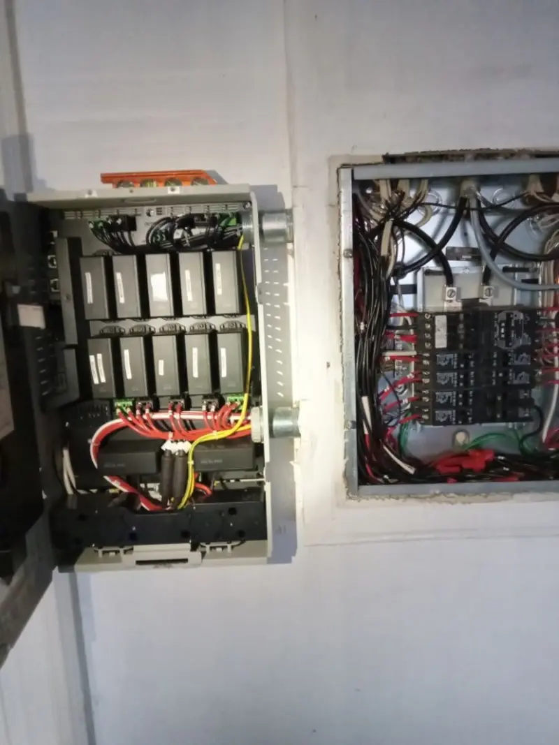 Electrical panel upgrade completed for Indoor Lighting Installation in Groveland